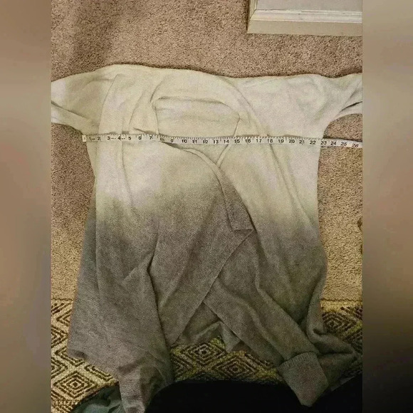 Barefoot Dreams CozyChic Lite Calypso Wrap Cardigan Ombre Size L/XL - Picture 4 of 4